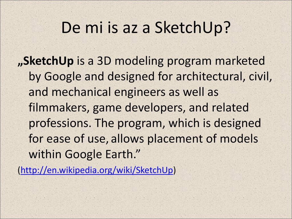 Google Sketchup Ppt Let Lteni